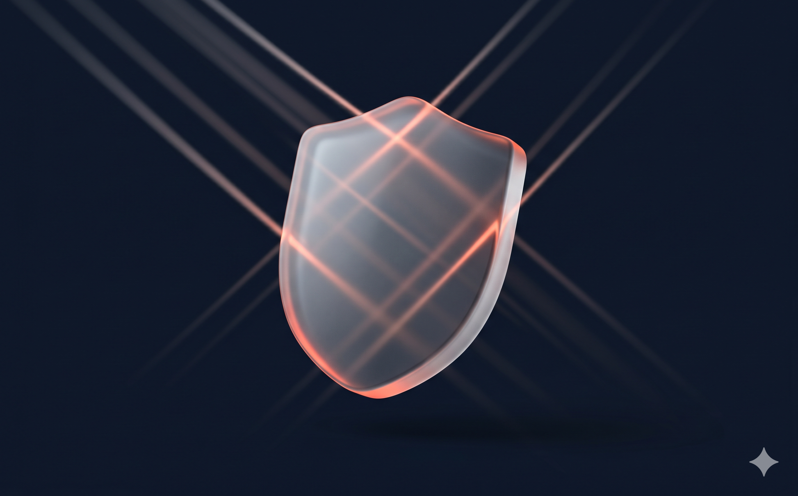 3D render of abstract pattern recognition representing fraud detection